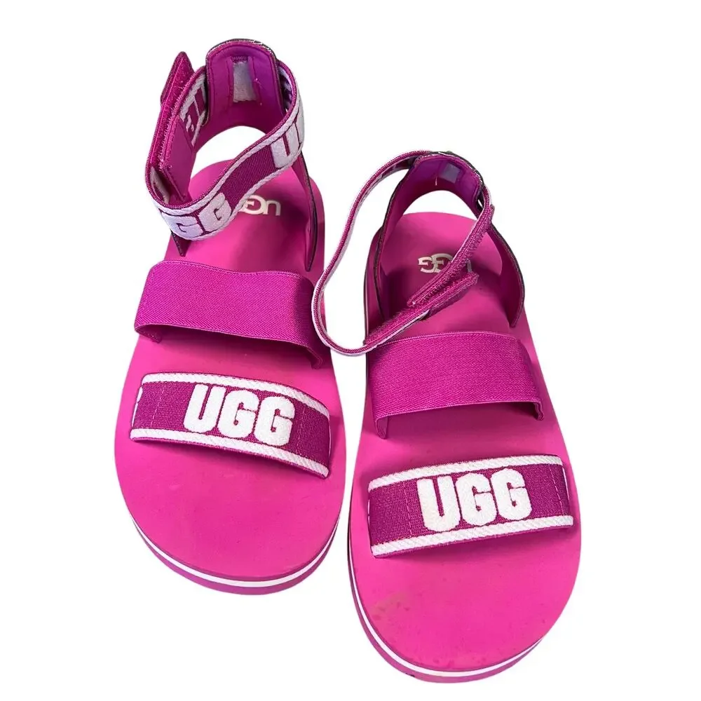 Ugg Pink Allisa Sandals Size Youth 2